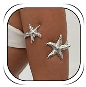 YANCHUN Armreif mit Seestern-Motiv Verstellbarer Oberarm-Armreif Goldschmuck Geschenke für Frauen Boho Sommer Strandurlaub Must-haves
