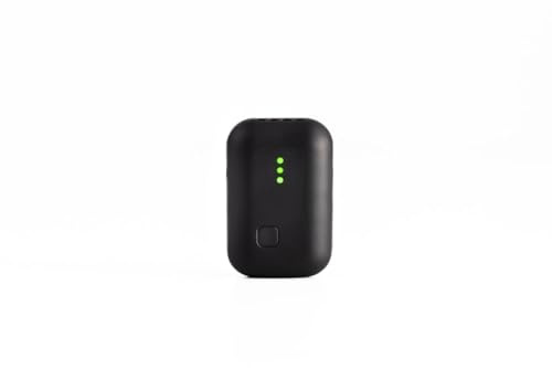 Zoom - INSTAMIC Pro Plus C Mono - Micrófono de Solapa Bluetooth Compacto y grabadora de 32 bits - 4 micrófonos, grabación Mono y Dual-Mono - Negro