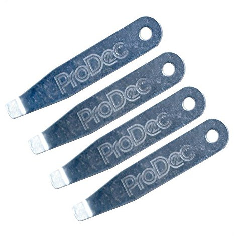 ProDec 4 x Paint Can Tin Opener Tool - Decorators - Easily Open Paint Tins