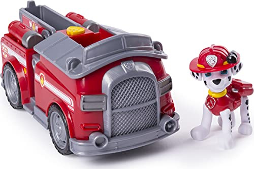 PAW PATROL 6045898 Marshall Core Basis-Fahrzeug-Spielzeug, Mehrfarbig