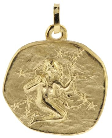 trendor Sternzeichen-Anhänger Jungfrau 333 Gold 20 mm 08982-09