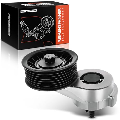 Frankberg Spannrolle Keilrippenriemen 53010158AB | Kompatibel mit Ram Van, Ram 1500 Pick-up D1 DC DH DM DR, Ram 1500 Pick-up BE BR, Grand Cherokee I ZG ZJ, Grand Cherokee I ZJ