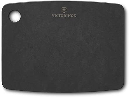 Victorinox Cutting Board XS (20.3 x 15.2 x 0.6), Chopping Board for Carving Meat or Vegetables, Dishwasher Safe, Black