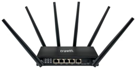 TravlFi JourneyXTR LTE RV WiFi Router | RV Internet with Multiple Networks, Pay As You Go and No Contracts | Internet for Motorhomes and Camper Trailers