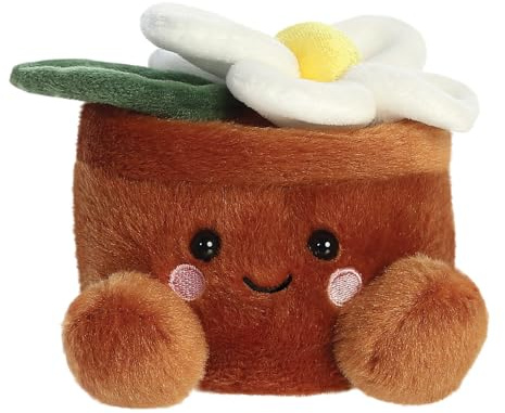 Aurora, 33907, Palm Pals Junie Daisy 5In, Soft Toy, Brown & White