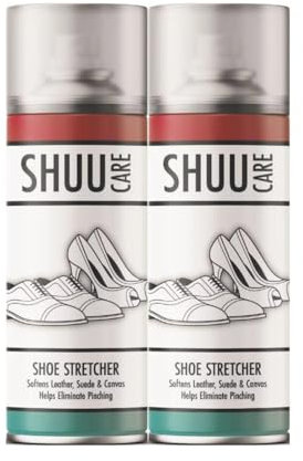 DIOXSTAR Shoe Stretcher Spray, Softens & Expands Leather, Suede & Canvas Boots & Shoes, 250ml (2 PCS)