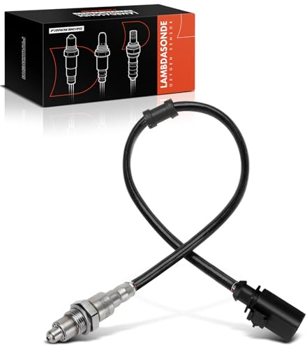 Frankberg Lambdasonde Diagnosesonde nach Katalysator Replace# 04E906262BJ | Kompatibel mit Ibiza IV 6J5 6P1 Toledo IV KG3 Fabia III NJ3 Polo 6C1 6R1 Polo Van 6R