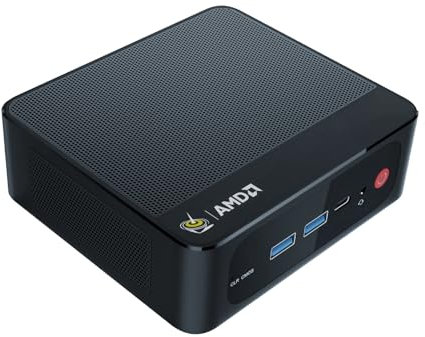 Beelink SER5 Mini PC, AMD Ryzen 5 5500U(6C/12T) bis zu 4.0GHz, Windows 11 Pro Mini Computer 32GB DDR4 RAM 500GB NVME SSD, Micro PC 4K@60Hz Triple Display, RJ45 2.5G/WiFi6/BT5.2