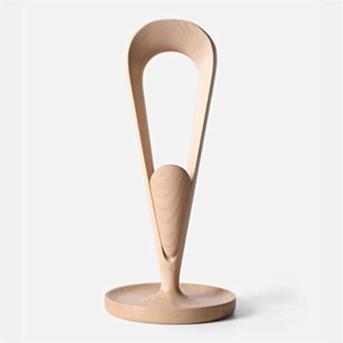 HYQOUKLR Supporto for Cuffie Multifunzione, Decorazioni for scrivania for Computer, Accessori for Cuffie da Gioco(Maple,with Line Storage)