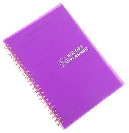 SHINEOFI Budgetplaner Notizbuch Monatlicher Geld-tracker Ausgaben-tracker Finanzplaner Robustes Material Sicherer Einband Einfache Budgetverwaltung -überwachung