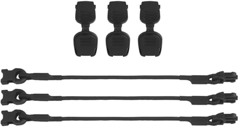 LDZDGD MOLLE Bungee-Retentionsriemen, Schnellverschluss-Laschen für Tourniquet & Ausrüstung, passend für PALS an Plattenträgern, Chest Rigs & Rucksäcken