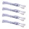 Flexible Extension Cables for AIBOO RF Wireless Control LED Under Cabinet Lighting Kit White Cords 1.5m (60 inch) Extension Cords (4 Packs)