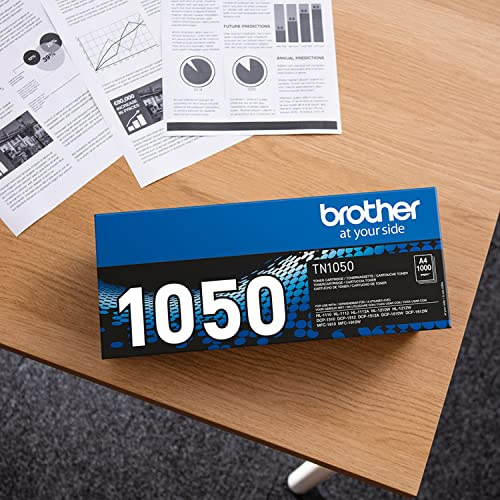 Brother Toner TN-1050 TN1050 Original Schwarz 1000 Seiten Standard Yield