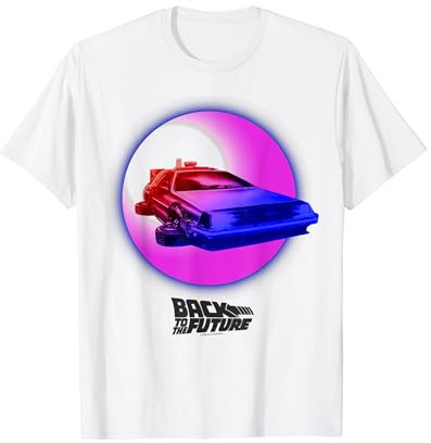 Back To The Future 35th Anniversary DeLorean Portal T-Shirt