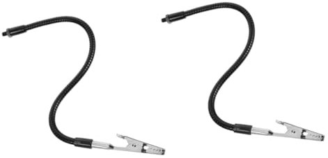 SOLUSTRE 2 Pièces Aide À La Réparation Pince À Clip Fils Outil Pinces À Souder Pince De Soudage Flexible Pinces À Boulon Articulées Stations De Soudage Attelle Bricolage Crocodiles