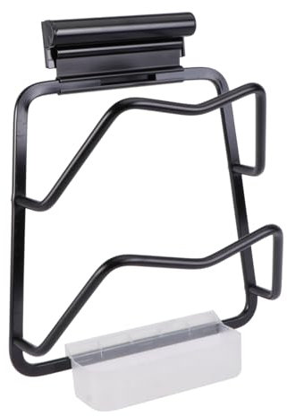 Cabilock Platzsparender Topfdeckelhalter Topfdeckelregal Küchenaufbewahrungshalter Modernes Design Aluminiumkonstruktion