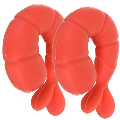 STOBAZA 2pcs Silicone Pot Lid Lifter for Saucepan Lids Only Kitchen Equipment Steam Releaser