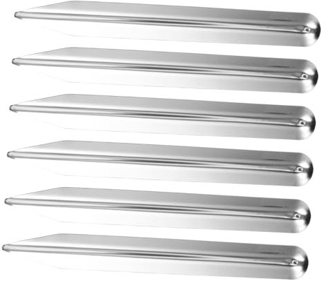 Zerodeko 6 Pezzi Di Spatola Da Laboratorio Con Punta Arrotondata, Cucchiaio in Acciaio Inossidabile Per Uso Ideale Per Laboratori Di Chimica E Istituti Di Ricerca