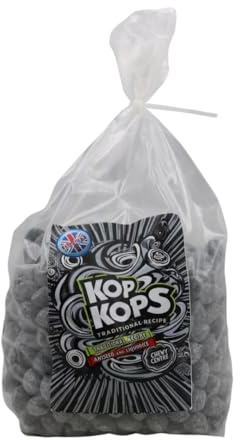 Peelers Kopp Kops 3Kg | Traditional Hard Boiled Sweets with Chewy Aniseed & Liquorice Centre | Classic Confectionery Treats