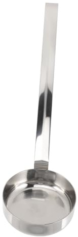 LIGIGWASH Cuchara de Acero Inoxidable para Salsa de Pizza Cuchara Plana para Untar con Mango Resistente Herramienta de Cocina para Hogar y Restaurantes