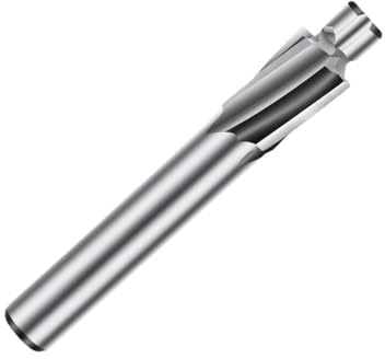 Outil de fraisage de rainurage pilote Foret à fraiser plat M3-M8, outil de rainurage pilote argenté, fraise HSS(8.2 * 13.4 * 12 * 67mm)