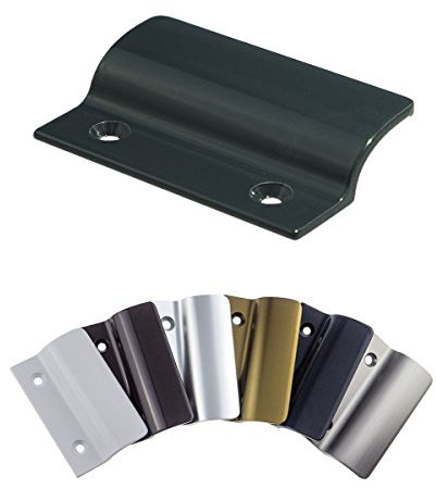 Balkongriff FH-Flach stabiler Ziehgriff aus Aluminium - Anthrazit RAL 7016 - Balkontürgriff