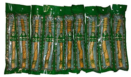 10x Miswak - Siwak - Meswak - Sewak Meswak - Misvak - Sewak Stick - Holzzahnbürste Zahnputzholz vegane Zahnhölzer Frisch Salvadora Persica Baum(Grün)
