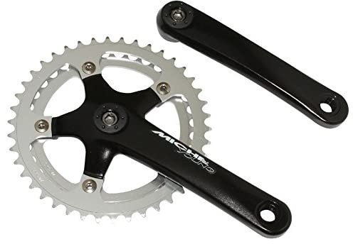 MICHE Junge 155 3642 JIS-Box-Kurbelgarnitur Fahrrad Ritzel, Schwarz, Einheitsgröße