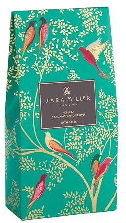 Sara Miller Beauty Badesalz mit Feigenblatt, Kardamom und Vetiver, grün, 150 g