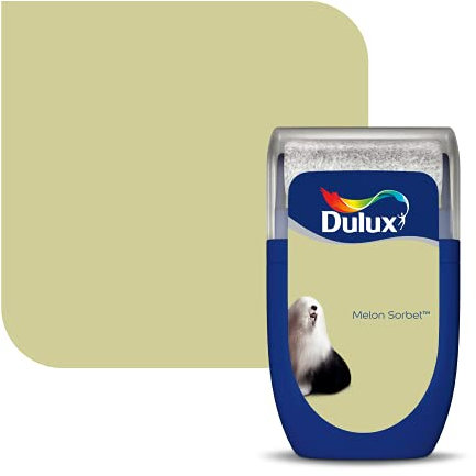 Dulux Walls & Ceilings Tester Paint, Melon Sorbet, 30 ml
