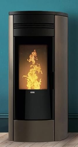 Klover Style 140 Pelletofen, 17 kW, Top aus Gusseisen, WLAN, serienmäßig