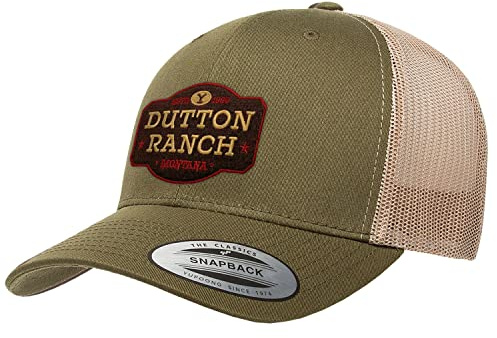 Yellowstone Offizielles Lizenzprodukt Dutton Ranch Premium Trucker Cap