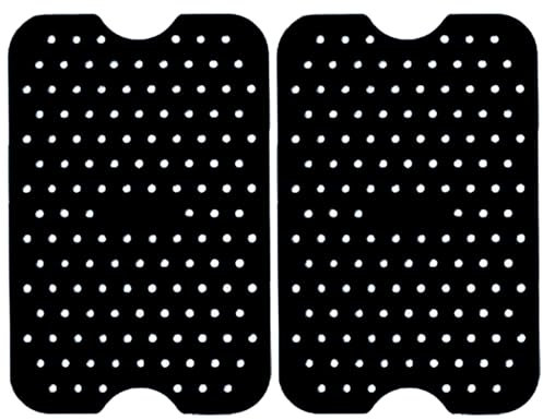 Paquete de 2 protectores funcionales contra salpicaduras de aire caliente, forro práctico protector contra salpicaduras