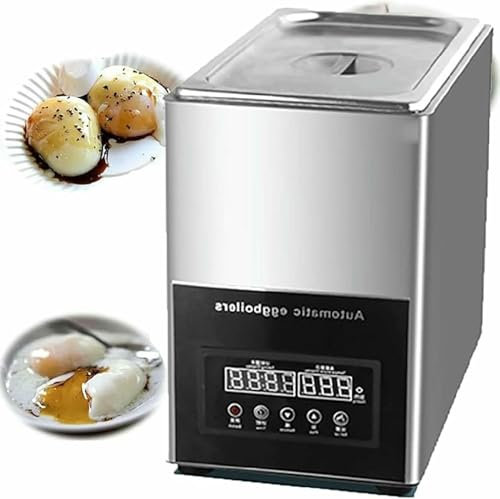 LASDERTV Commercial Egg Cooker, Hot Spring Egg Cooker, 0~99 Minutes Timer, Electric Egg Cooker, Egg Cooker, Intelligent Half-Boiled Egg Soft-Boiled Egg Machine~/