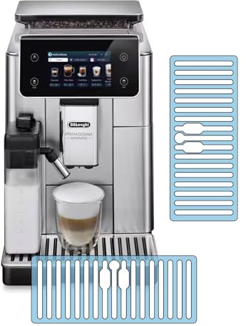3 x Schutzfolie für DeLonghi Prima Donna Aromatic 630.55 | 630.75 | Tassenablage | Tropfblech | Kratzschutz