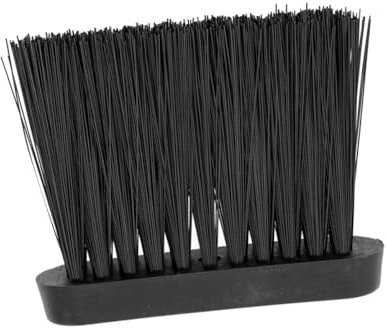 Brosse de Cheminée de Rechange avec Tête et Mini Pelle, Noir