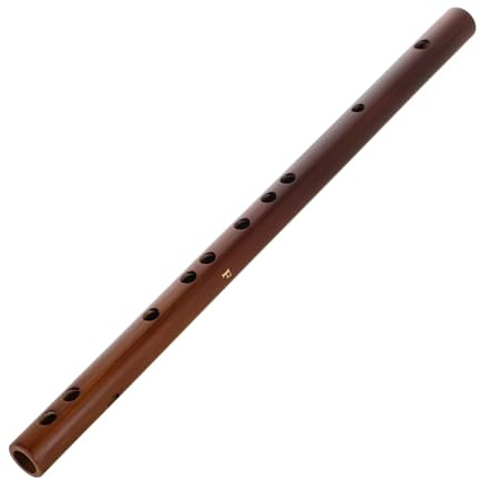 Toddmomy Traditionelle Bambusflöte in F-dur für Erwachsene Bambus Holzblasinstrument mit Klangqualität Anfängerfreundlich Kleines Musikinstrument für Übungen