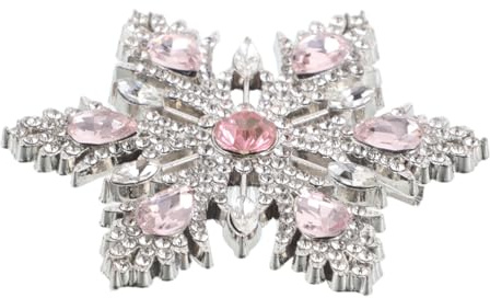 Hemobllo Christmas Brooch med Elegant Vintertema Smycke för Kvinnor och Anpassningsbar Broche för Kavajer Kappor och Festliga Tillfällen