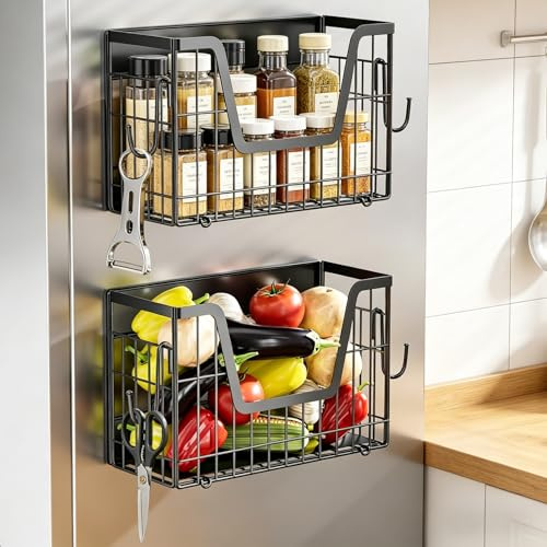 2 Estantes Magnéticos para Refrigerador