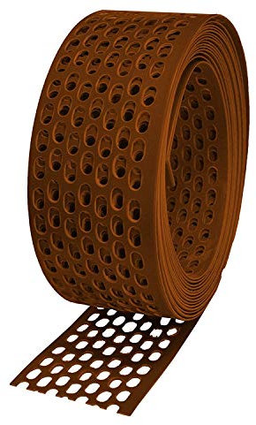 Vogelschutzgitter 80mm Breit, Braun, 1 Rolle mit 5 Meter
