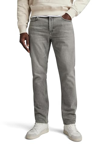G-STAR Mosa raka jeans för män, Blå (Faded Moonstone D23692-d497-g340), 32W / 36L