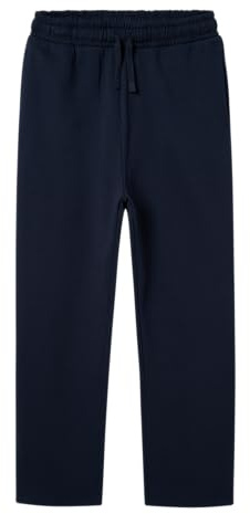 NAME IT Unisex NLNNIZU BRU Straight Sweat Pant NOOS Tracksuit Bottoms, Navy Blazer,