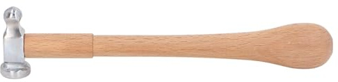 Kugelhammer, Rundkopfhammer, Mini-Hammer Für Die Schmuckherstellung Und Goldschmiedekunst, Rundkopf-Stahlhammer Mit Holzgriff Für Präzisionsarbeiten