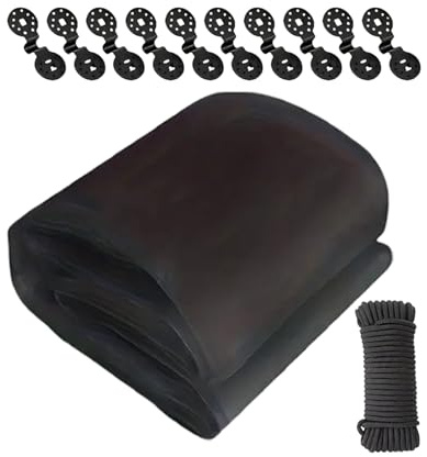 Yhsioaklo Rete da giardino per aiuole rialzate, copertura traspirante da giardino, accessorio per piante per cortile, fattoria, patio, serra, pomodori, fragola, uva, vigneto, rosa