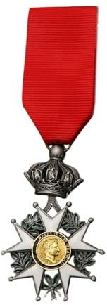 Legions Of Honors - Medallas militares, réplicas históricas, práctica construcción de aleación, disponible en 3 acabados, medallas para eventos
