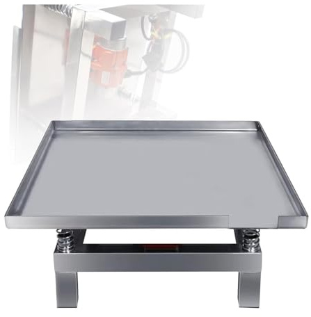 Mesa de vibración de hormigón pequeño, sacusacude de hormigón, banco de prueba de vibración, bloque de prueba, plataforma de vibración, Mini mesa de vibración de acero inoxidable,35cm-220v