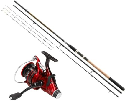 Cormoran Feedercombo Light 3,60m / 40-120g + Freilaufrolle Angelset
