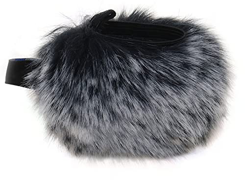 The Lord of the Tools Parabrezza per microfono peloso, compatibile con Tascam DR-40X DR-40, registratore digitale portatile, per esterni, protezione antivento e filtro pop