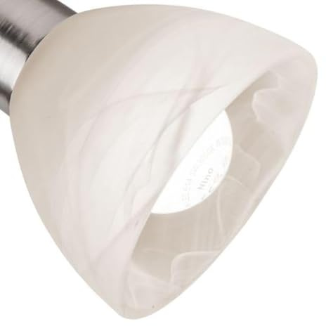 Lampenschirm E14 Daytona – Glas Ersatzschirm konisch für Pendellampe, Tischlampe, Fluter & Leuchte – Ersatzglas Leuchtenschirm rund, Lampenglas für Deckenlampe & Nachttischlampe, Modern & Zeitlos