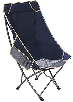 SilteD Ultraleichter Campingstuhl, tragbare Campingstühle, klappbarer Angelstuhl, Leichter, langlebiger Outdoor-Angelstuhl, maximale Belastung 200 kg, mit Tragetasche und Seitentaschen, 2 (2) Present